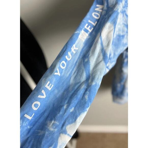 Disney x Love Your Melon Mickey Mouse Tie-Dye Hoodie Blue White XL Unisex Adult - Picture 6 of 8